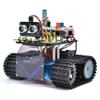 DIY Mini Smart Tank Robot v3.0 - programmable stem Toy car kit, Compatible with arduino & mixly view 1
