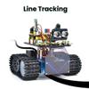 DIY Mini Smart Tank Robot v3.0 - programmable stem Toy car kit, Compatible with arduino & mixly view 3