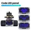 DIY Mini Smart Tank Robot v3.0 - programmable stem Toy car kit, Compatible with arduino & mixly view 4