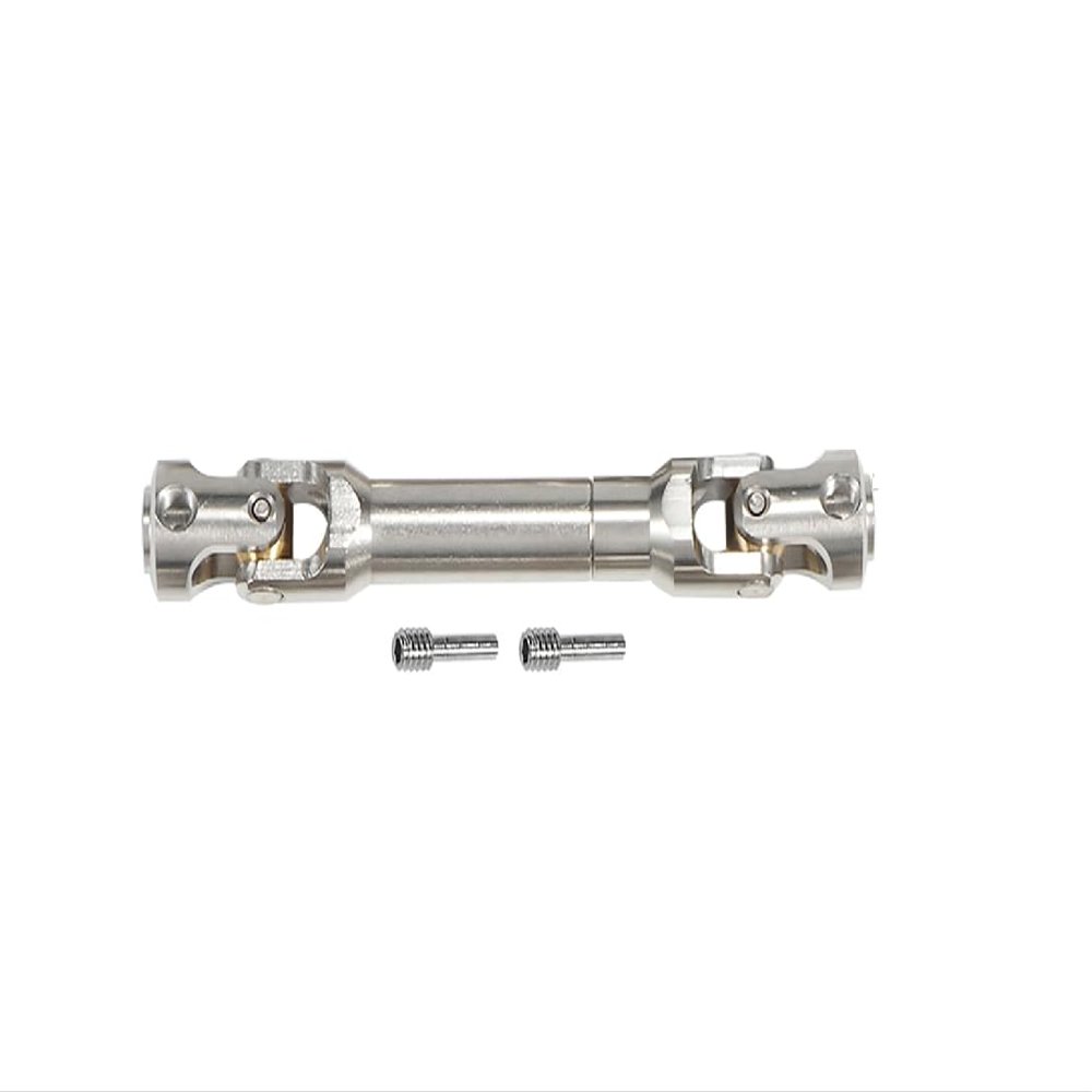 1/10 RC Drive Shaft,Stainless Steel Drive Shaft 5mm Universal Joint Driveshaft for 1/10 RC Rigs Crawler SCX10 Pro TRX4 High Trail TF2 VS4-10 CC02 (84-99mm)