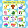 1000 Pcs Party Favors for Kids, Fidget Toys Bulk, Prizes for Kids, Fidget Stocking Stuffers Birthday Party Gifts, Carnival Treasure Classroom Prizes Box, Goodie Bag Stuffers view 2