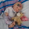 12" Reborn Baby Doll Silicone Full Body Realistic Newborn The Look Real Eyes Open Cute Baby Girl Soft Anti Stress Babies Doll with Clothes Feeding Accessories Set view 2