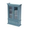 1PC Wooden Furniture Modern for House Living Room Wood Book Cabinet Bookshelf Wardrobe 1:12 Decoration view 1