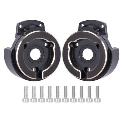 LCG Upgraded Heavy Duty Brass Portal Front Cover Weights 206g for 1/10 RC Crawler Vanquish F10 Portal Axle VS4-10 Phoenix F10