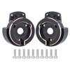 LCG Upgraded Heavy Duty Brass Portal Front Cover Weights 206g for 1/10 RC Crawler Vanquish F10 Portal Axle VS4-10 Phoenix F10 view 1
