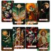 CRAFTERIAN Golden Masquerade Tarot Cards, 78 Cards Deck with Foil Edges, Original Cards for Beginners and Experts with Guide Book, Fortune Telling Game, Divination Tools for All Skill Levels. view 1