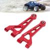 2Pcs RC Car Front Upper Arm Aluminum Alloy Spare Part for MJX 1/16 Remote Control Model 16208 16207 16210 (Red) view 2