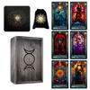 CRAFTERIAN Stained Glass Tarot Deluxe Set  Complete Bundle for Mystical Readings and Spiritual Exploration view 1