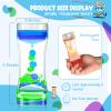 10 Pack Colorful Liquid Bubble Oil Hourglasses - Innovative Decompression Liquid Oil Hourglass Toys - Desktop Sensory Gadgets (10 Pack Colorful Liquid Motion Bubbler, Plastic) (Family Edition) view 3