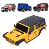 BTSEURY RC Body Shell, Plastic RC Car Body Cover, 1/24 RC Car Hard Body Shell Cover with Accessories for Axial SCX24 DIY Upgrade Parts (Yellow) view 2