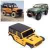 BTSEURY RC Body Shell, Plastic RC Car Body Cover, 1/24 RC Car Hard Body Shell Cover with Accessories for Axial SCX24 DIY Upgrade Parts (Yellow) view 3