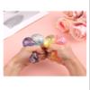 4 Large Glitter Squishy Ice Cube Fidget Toy Colorful Squeeze Stress Ball Stress Relief Sensory Cube Anti-Anxiety ADHD Toys for Adults Kids Holiday Gift Easter Basket Party Favor view 4