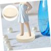 NAMOARLY 50pcs Wooden Base Display Holders Round Diy Material Figures Miniature Dolls and Collectibles Sturdy Wood with Smooth Surface for Enhanced Presentation view 3