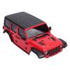 BTSEURY RC Body Shell, Plastic RC Car Body Cover, 1/24 RC Car Hard Body Shell Cover with Accessories for Axial SCX24 DIY Upgrade Parts (Red) view 1