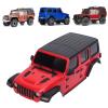 BTSEURY RC Body Shell, Plastic RC Car Body Cover, 1/24 RC Car Hard Body Shell Cover with Accessories for Axial SCX24 DIY Upgrade Parts (Red) view 2