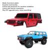 BTSEURY RC Body Shell, Plastic RC Car Body Cover, 1/24 RC Car Hard Body Shell Cover with Accessories for Axial SCX24 DIY Upgrade Parts (Red) view 3
