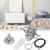 5JJJLOOOPP Spinning Gyroscope, Small Gyroscope Portable Universal Silver to Relieve Anxiety of Children in Adult Education (Rose Gold) (Gold) view 2