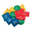 Kaplan Early Learning Geometric Beanbags - Set of 12 view 1