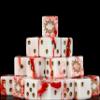 BARON OF DICE Carnage Resin Dice (25-Pack) Wargaming Dice for Sci-Fi Wargames, 16mm (Carnage White, Square Corner (16mm), White) view 1