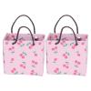 1:12 Dollhouse Paper Bags Lifelike Miniature Bags for Dollhouse Decor, 2pcs for Small Gifts or Chocolates (J) view 1