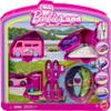 Barbie Mini BarbieLand 4-Pack Doll & Toy Vehicle Set with 4 1.5-inch Dolls & 4 Iconic Toy Vehicles with Color-Change Surprise view 2