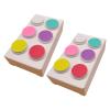 12-Pieces/Set Baby Nails File Nails Trimmer Replacement Pads Grinding Heads for Most Brand Electric Nails File view 1