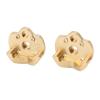 2Pcs RC Brass Counterweight, RC Wheel Counterweight Gold Brass Counterweight for Axial 1/18 UTB18 Capra RC Car view 2
