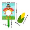 Fun Express Thanksgiving Turkey Bean Bag Toss Game - 7 Piece view 3