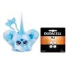Furby Furblets SNO-Way Holiday Edition Mini Friend, 45+ Sounds, Holiday Music + Duracell 76A 1.5V Alkaline Batteries, 4 Count (Bundle) view 1
