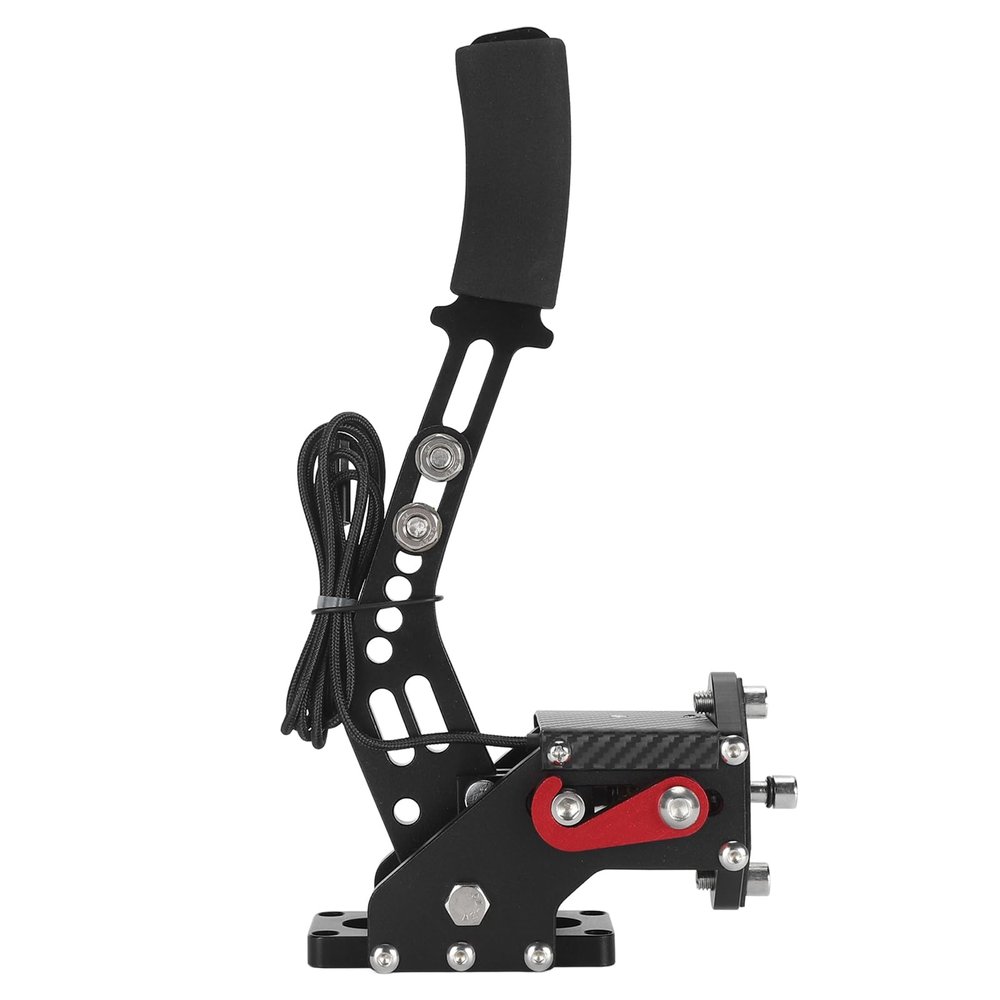 CCYLEZ 16Bit USB Handbrake, Professional Adjustable Linear Handbrake for PC Racing Simulators, Compatible with G923, Black