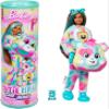 Barbie Cutie Reveal Care Bears Doll & Accessories, Series 2 Good Vibes Bear with 10 Surprises Including Color Change & Mini Bear view 1