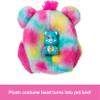 Barbie Cutie Reveal Care Bears Doll & Accessories, Series 2 Good Vibes Bear with 10 Surprises Including Color Change & Mini Bear view 4