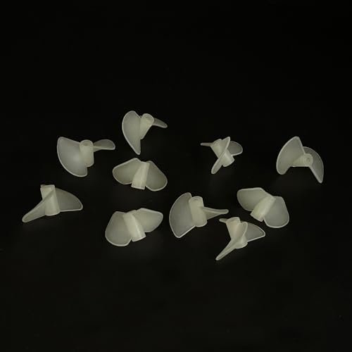 10Pair RC Boat Nylon Propeller 2-Blades Propeller for RC Boat Ship DIY Model Toy Parts