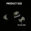 10Pair RC Boat Nylon Propeller 2-Blades Propeller for RC Boat Ship DIY Model Toy Parts view 3