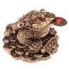 Fowspvzn Shui Money for Fortune Wealth Chinese Golden for Frog for C view 1