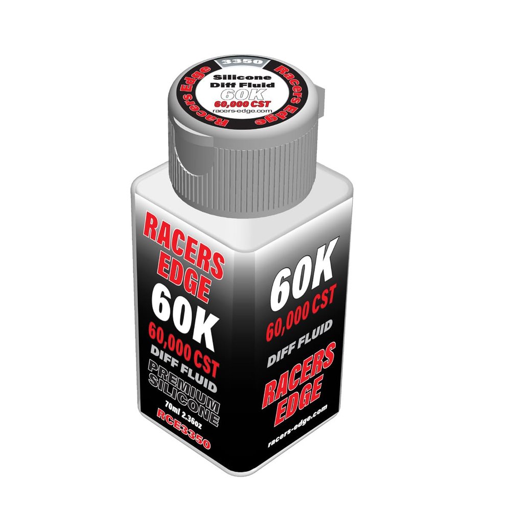Racers Edge 3350 60,000cSt 70ml 2.36oz Pure Silicone Diff Fluid