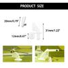 10PCS 1.2 x 200mm Pushrod with 10PCS 1.3mm Adjustable Pushrod Connector Linkage Stopper 10PCS Micro Control Horns with Clevis for RC Airplane Helicopter Plane Boat DIY Model Toy Replacement Parts view 3