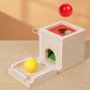 EduLand Montessori Practical Life Skill Pincer Grasp 5-in-1 Toy Object Permanence STEM Educational Toy Posting Coin Piggy Bank Carrot Harvest Push- Matching/Geometric Solid Box Toddler Gift 3-6 Years view 3