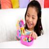 Polly Pocket Dolls and Playset, Kitty Popsicle Resort Compact, Travel Toy with 1 Micro Doll, Pet Puppy & Themed Accessories view 2