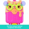 Polly Pocket Dolls and Playset, Kitty Popsicle Resort Compact, Travel Toy with 1 Micro Doll, Pet Puppy & Themed Accessories view 3