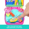 Polly Pocket Dolls and Playset, Kitty Popsicle Resort Compact, Travel Toy with 1 Micro Doll, Pet Puppy & Themed Accessories view 4