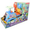 Kiddieland Stitch Lights & Sounds Foot-to-Floor Ride-On with Trailer, Interactive Dashboard, Beach Accessories, Storage Seat, for Toddlers 1236 Months view 4