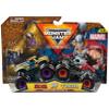 Monster Jam, Marvel Official Thanos Vs. Thor Die-Cast Monster Trucks, 1:64 Scale, Kids Toys for Boys and Girls Ages 3 and up view 1
