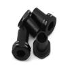 JCO5186-2 JConcepts RC10B7 Aluminum Caster Hat Bushings (Black) view 1