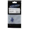JCO5186-1 JConcepts RC10B7 Aluminum Caster Hat Bushings (Blue) view 1