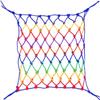 TZLGMDER Children's Climbing net Rope Mesh Stair Safety Net, Outdoor Climbing Net, Colourful Cargo Net for Ceiling Suspension Bridge Decoration(2 * 3m(6.6 * 9.9ft)) view 1