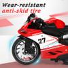 4-Pack Pull-Back Motorcycle Toys - Friction Powered Kids Toy Cars with Lights, Sounds & Automatic Drive for Boys & Girls Aged 3-12 view 2