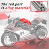 4-Pack Pull-Back Motorcycle Toys - Friction Powered Kids Toy Cars with Lights, Sounds & Automatic Drive for Boys & Girls Aged 3-12 view 4