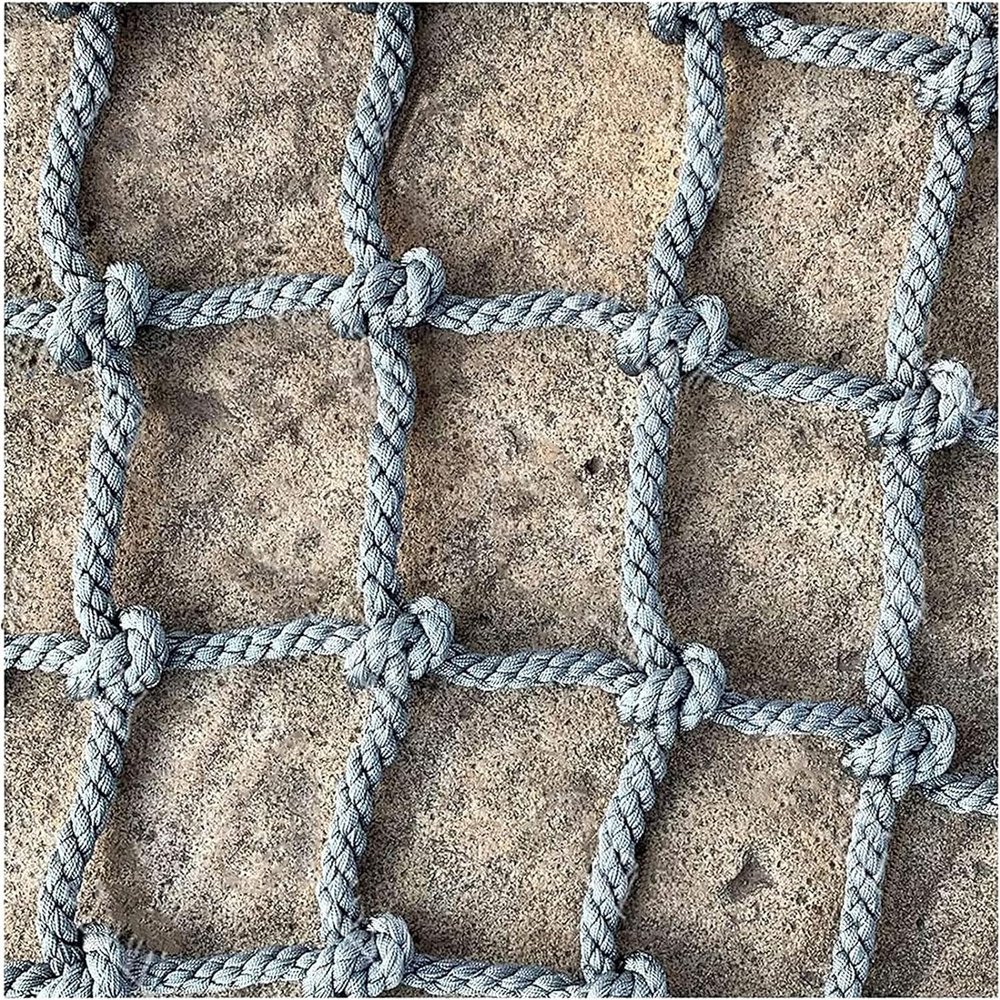 TZLGMDER Children's Climbing net Climbing Net, Garden Climbing Cargo Net for Building Willpower and Physical Fitness(1 * 2m(3.3 * 6.6ft))
