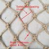 TZLGMDER Children's Climbing net Outdoor Climbing Net, Cargo Rope Ladder Net, Enhance Adult Balance, Coordination and Strength(4 * 4m(12.12 * 12.12ft)) view 2